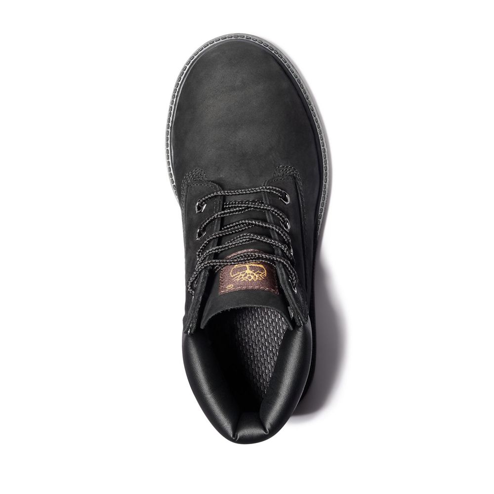 Bototos Timberland Niños 6-Inch Junior Classic Waterproof Negras - Chile WZO-584092